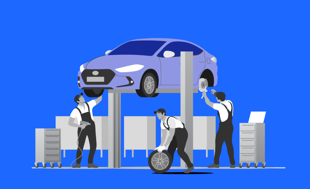 نگهداری و سرویس خودرو